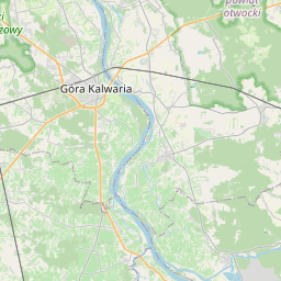 Mapa kodw pocztowych - Warszawa